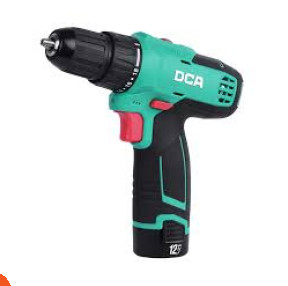 شنيور بطارية 10 مم 12 فولت بدون شربون 35 نيوتن 2 سرعة 2 أمبير + 2 بطارية ماركة DCA موديل ADJZ1202